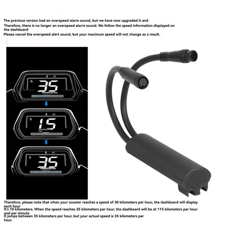 وحدة تحكم Y49A-Speed-النسخة الألمانية-Speed Unlocker لـ Segway Nanbo ZT3 PRO-D تصل إلى 35 كم/ساعة لتعزيز الأداء العالي