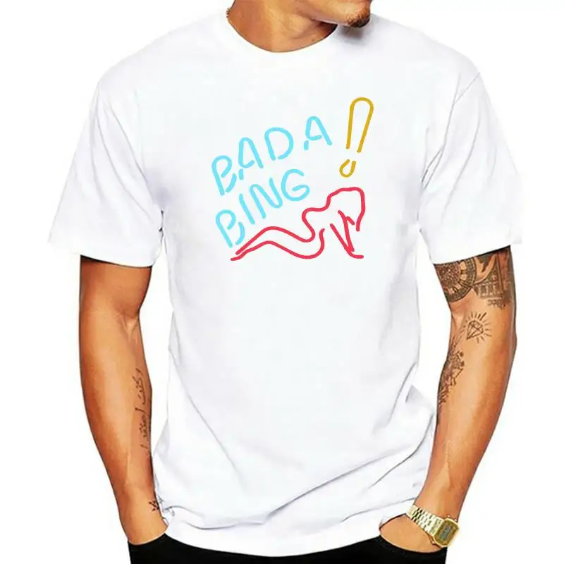 New Sopranos Tv Show Bada Bing 2 Men'S T-Shirt Clothing Size S-2Xl Fashion Cool Tee Shirt