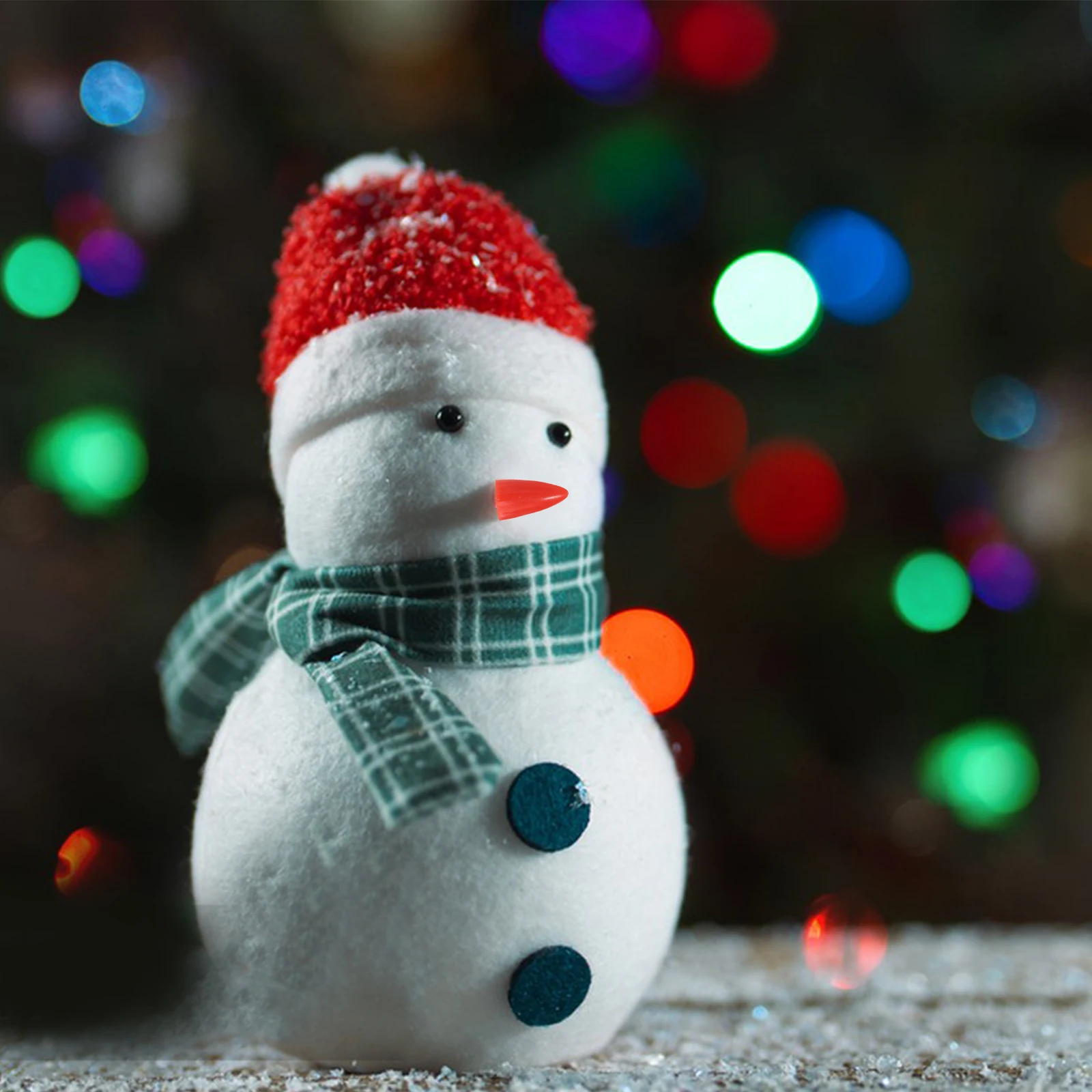 100 pezzi pupazzo di neve naso giocattolo carota fai da te carote costume per mini kit perline artigianato costruzione