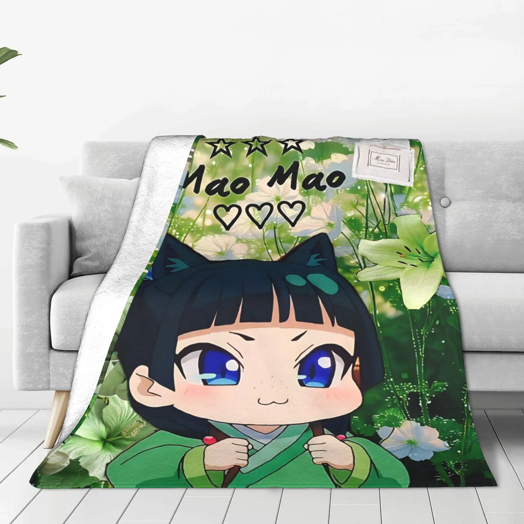 1PC home Cutecore The Apothecary MAOMAO  Blanket Super Cosy Plush Home Living Room Sofa halloween