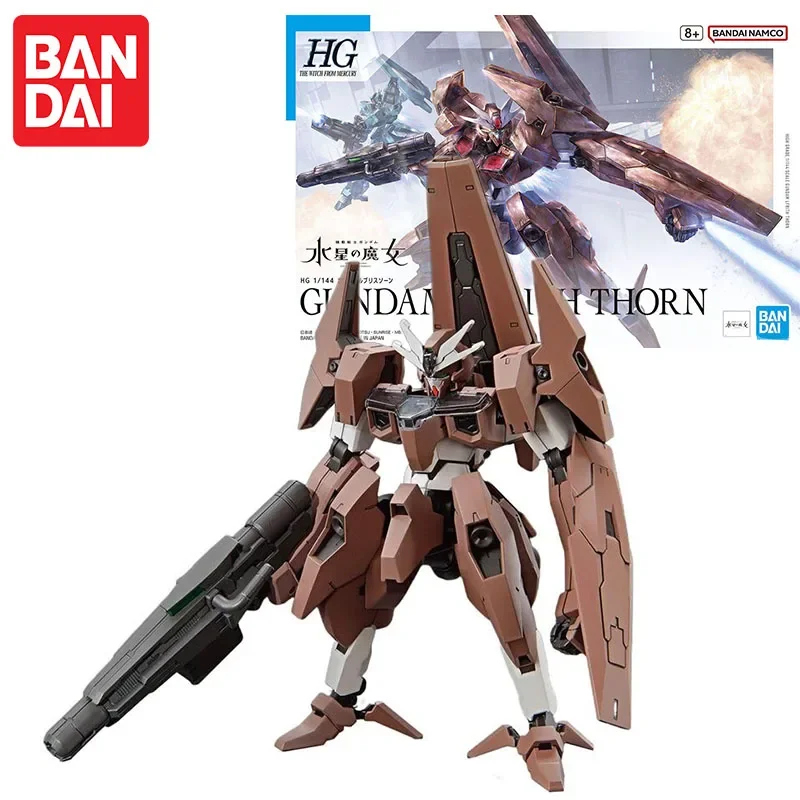 BANDAI The Witch From Mercury GUNDAM LFRITH THORN HG 1/144 Trendy Figure Peripheral Model Children's Toy Birthday Gift Assembly