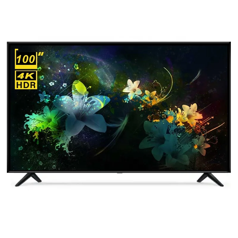 

High end customized TV STLF ZJWHot Sell Best Price 4K UHD Large Screen Drop-resistant TV 100 Inch Android Smart Television Home