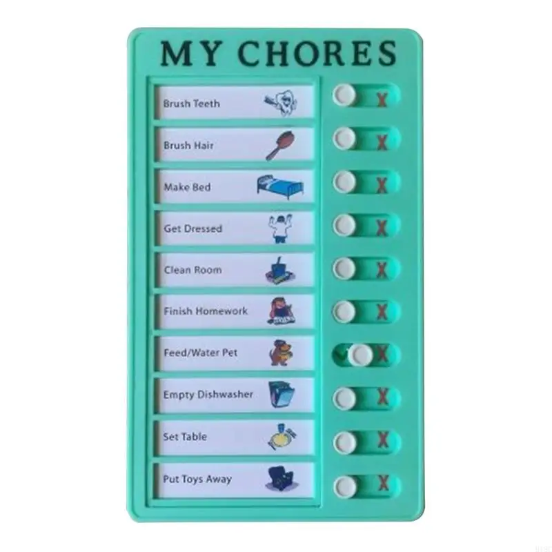 Placa lista verificação parede 918C para idosos, lista verificação cuidados diários, placa memorando para casa