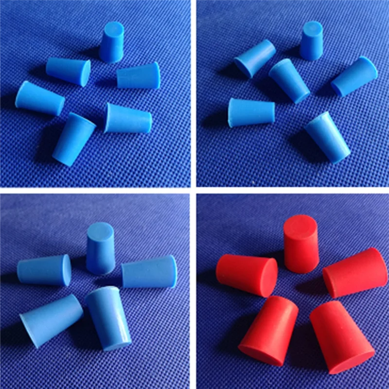 60Pcs Silicone Rubber Tapered Plug Kit, High Temp Rubber Hole Plugs for Powder Coating Plugs, for Hole Plugs, Painting