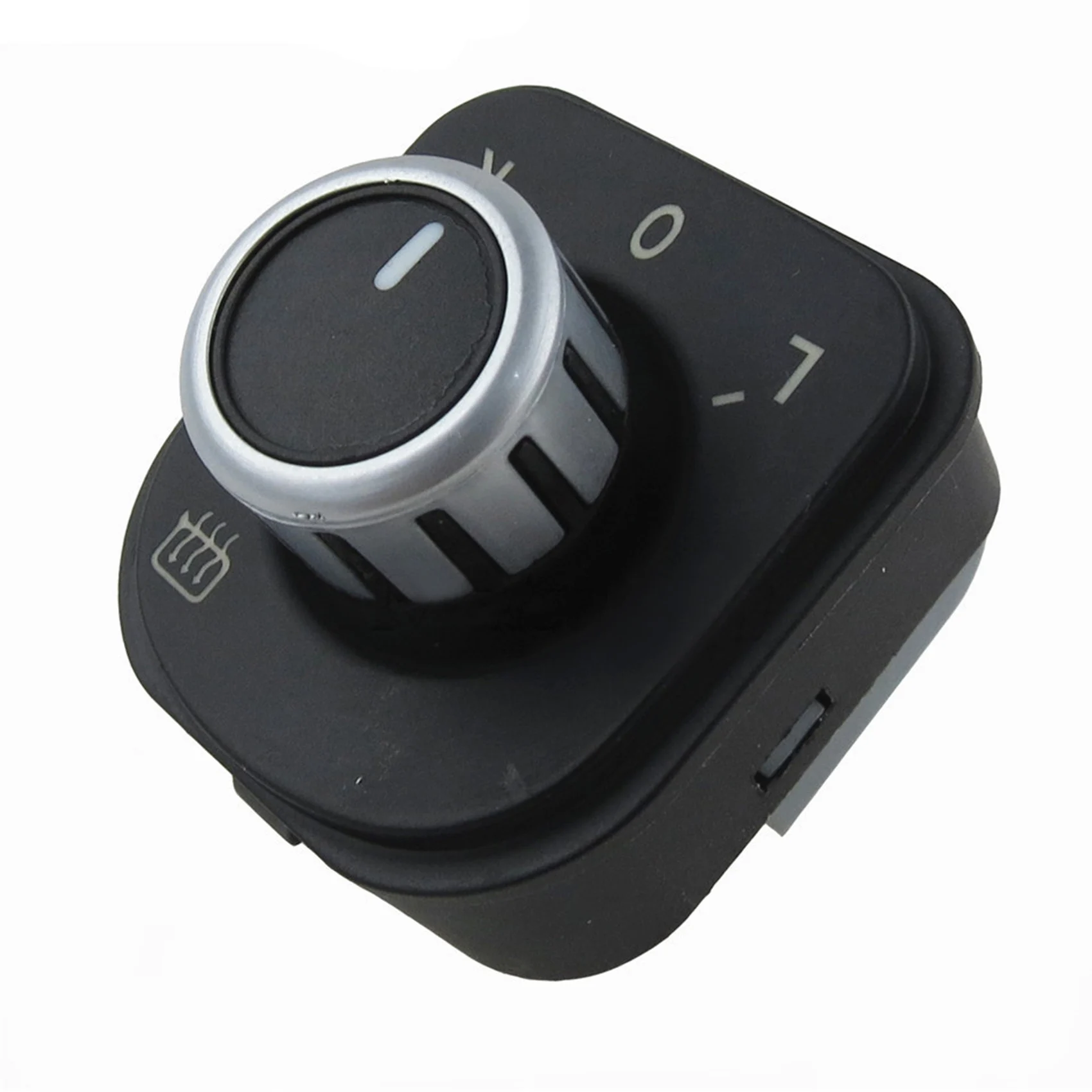 Car Side Mirror Switch with Heating Function Side Mirror Adjust Switch Knob for-VW Jetta Golf MK5 6 P at B6 3C Tigua