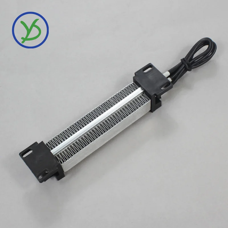 12V 150W AC DC Incubator Heater Insulation-Thermostatic PTC Ceramic Air Constant Temperature Heating Element 96A1 140*32mm