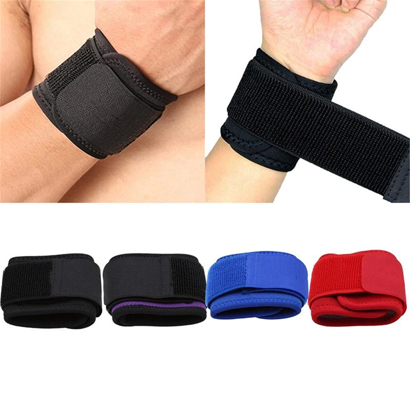 Adjustable Soft Wristbands Wrist Support Bracers For Gym Sports Wristband Carpal Protector Breathable Wrap Band Strap Safety