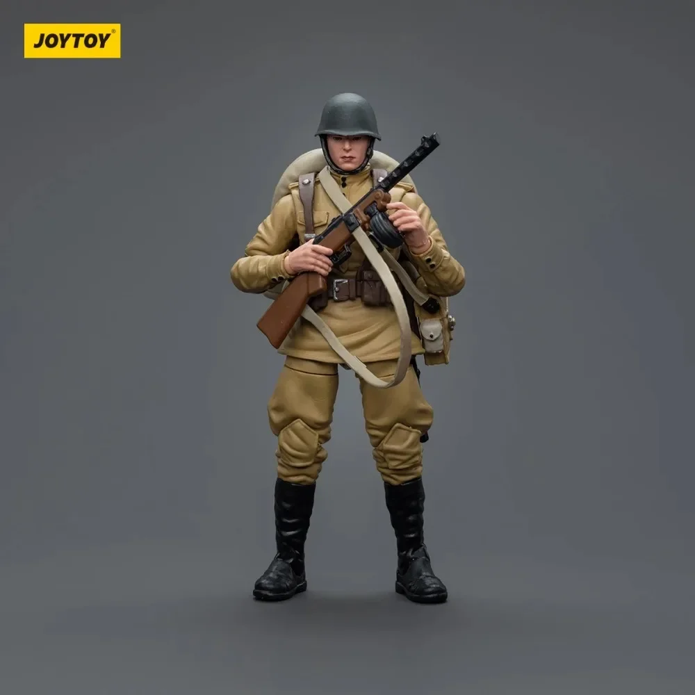 IN STOCK] JOYTOY 1/18 Action Figure WWII Army Military Anime Figures Model Toy Movable Joints Gaming Soldier Collection Boy Gift