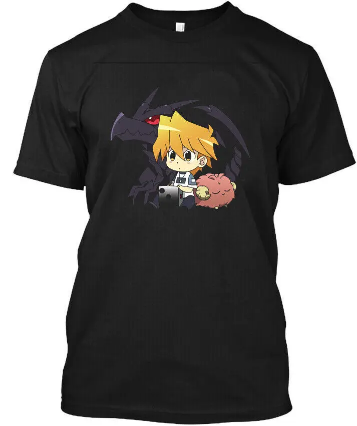 

Chibi Joey Wheeler & Red Eyes Black Dragon Yu-Gi-Oh MAN WOMAN T-Shirt S to 5XL