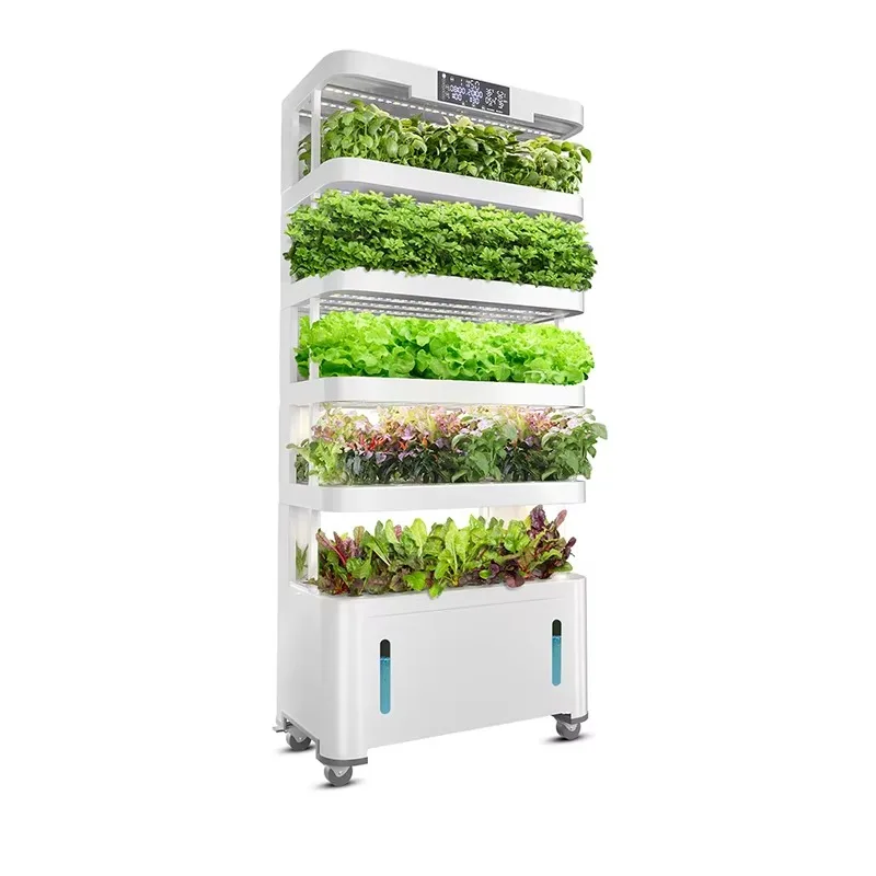 

Five Layer 60W 34L Nutrient Solution Tank Light Emitting Diode Growth Lamp Modular Hydroponic Growth System