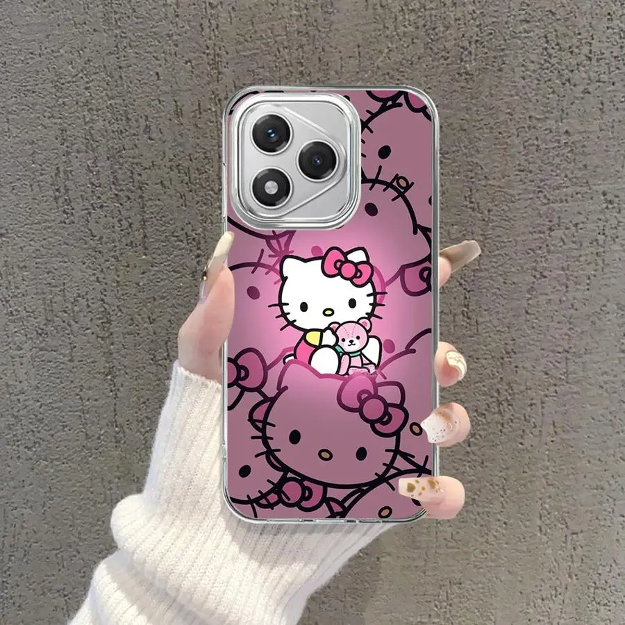 Cute Pink Hello Kittys Case for Honor 200 400 Lite X8b X8c X9a X9b 200 Pro X8a X9c X7b Soft Shell