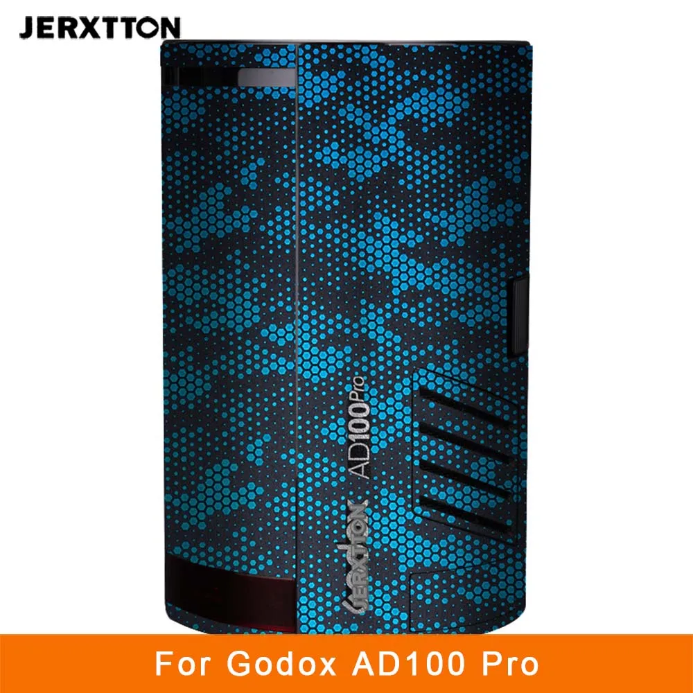 

AD100Pro карманная виниловая пленка с защитой от царапин для вспышки камеры, защитное пальто, наклейки для Godox AD100 Pro, наклейка на крышку