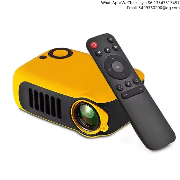 

2024 Mini Projector A2000 Christmas Gift Children Toys Mini Portable Projector 1080p Home Cinema Pocket Projector For Education