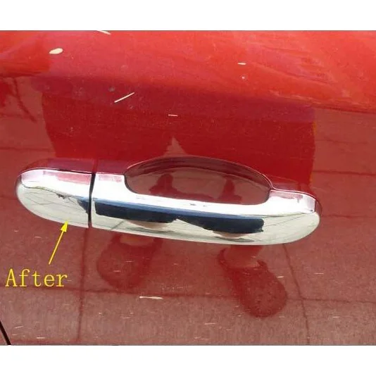 Door Handle Cover for NISSAN Qashqai DUALIS Navara 2008-2013 Automobile ABS Chrome Car Styling Stickers Accessories 8 PCS Q-1
