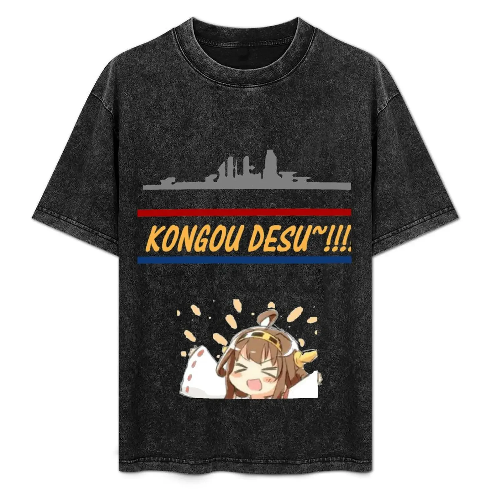 

Kongou Desu T-Shirt valentines boutique clothes clothes Louboutins anime shirt slim fit t shirts for men