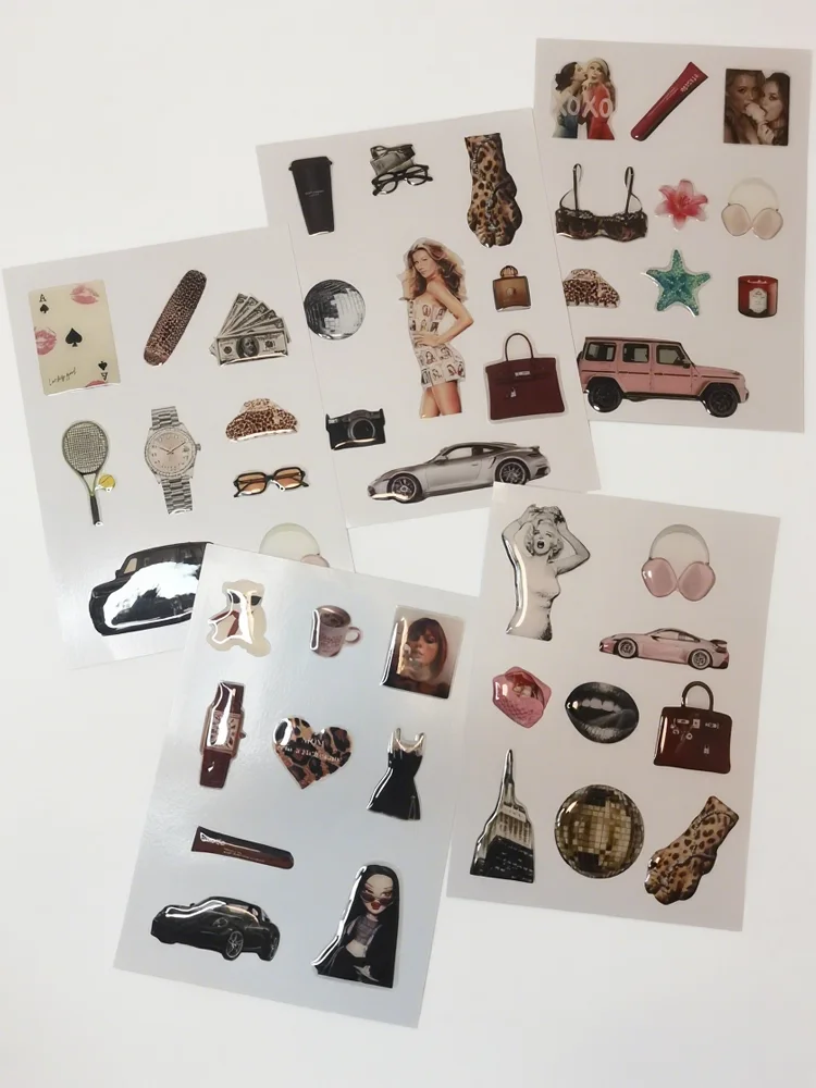 

Сладкий набор украшений «сделай сам» для чехла для телефона, 3D наклейки из смолы