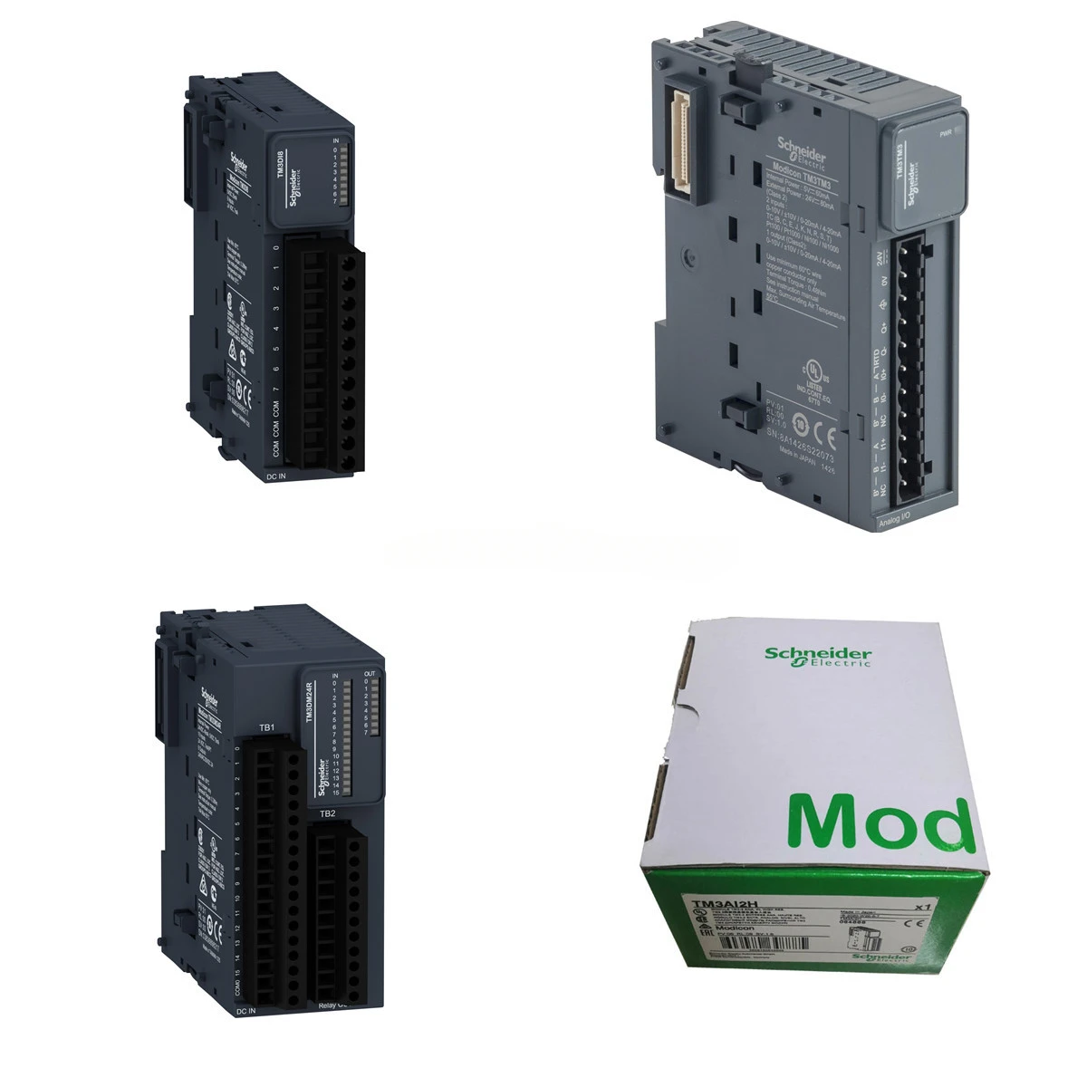 for Original Modicon TM3 TM3AQ2 TM3AQ4 TM3DQ16U TM3AM6 Analog input module for Schneider