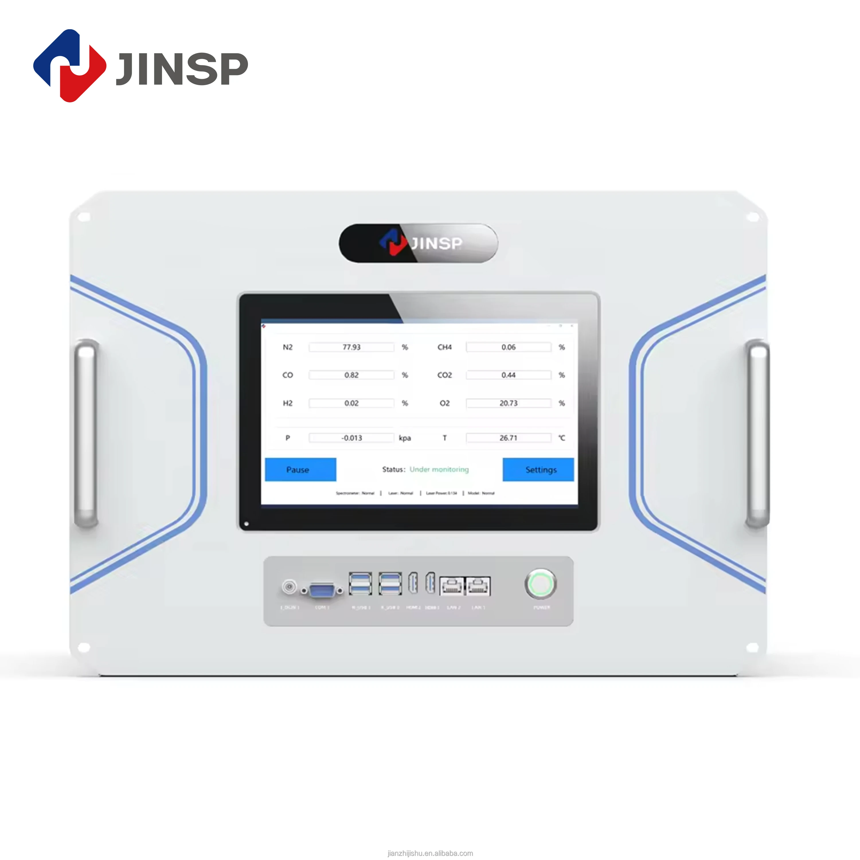 Spettroscopia Raman ad alte prestazioni Ga s Anal Yzer simultaneo per la ricerca scientifica