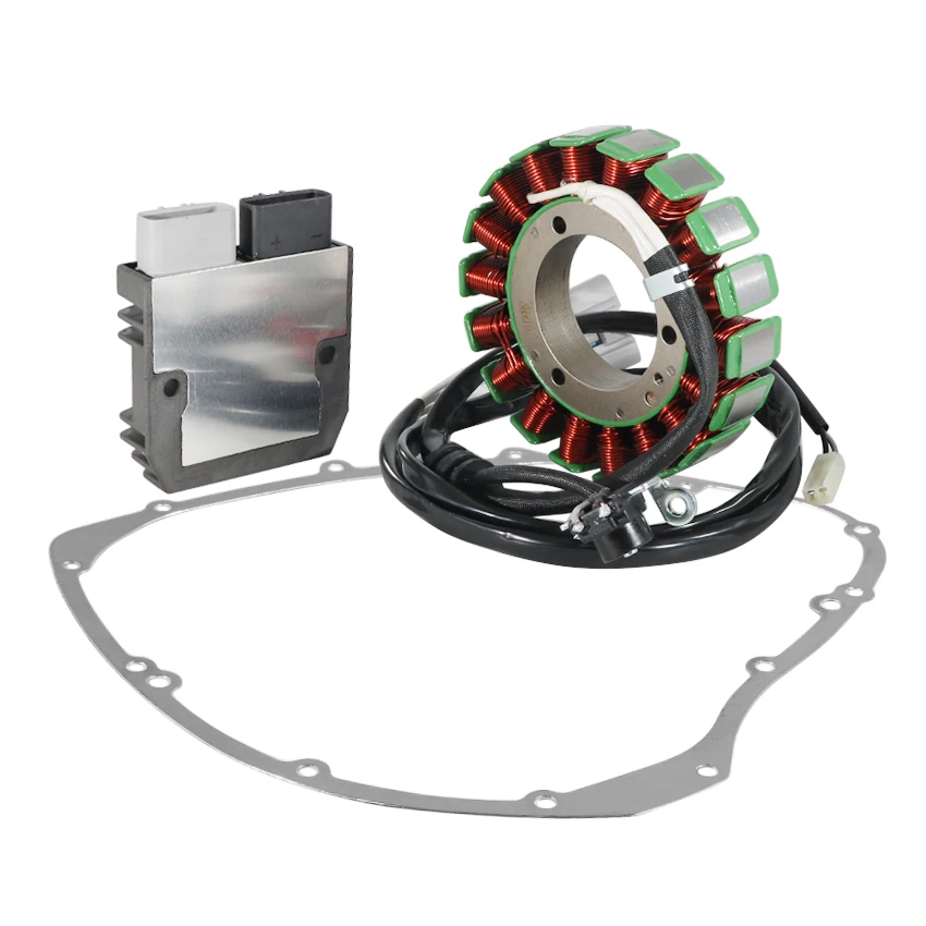 Passend für Yamaha XVS950A XVS950CT V-Star XVS950C XVS950 XVS950CR SCR950 Racer Bolt R-Spec Regulator Magneto Stator Coil Gasket Ki – Detail 2