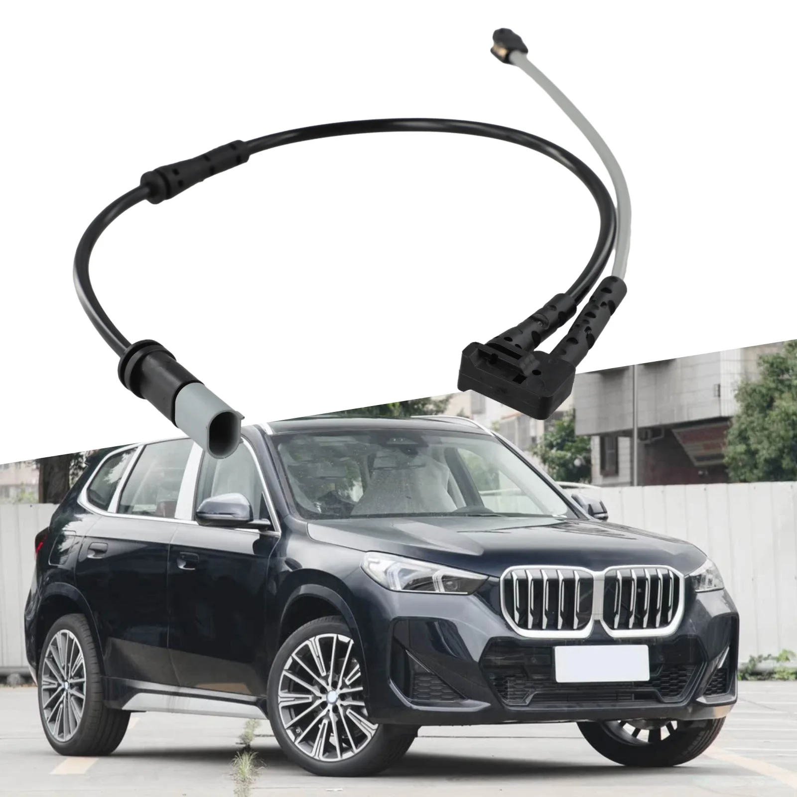 Front Disc Brake Pad Wear Sensor for BMW 34356888167 34356865613 Compatible with F40 F44 F45 F46 F48 F39 F54 F60 Models