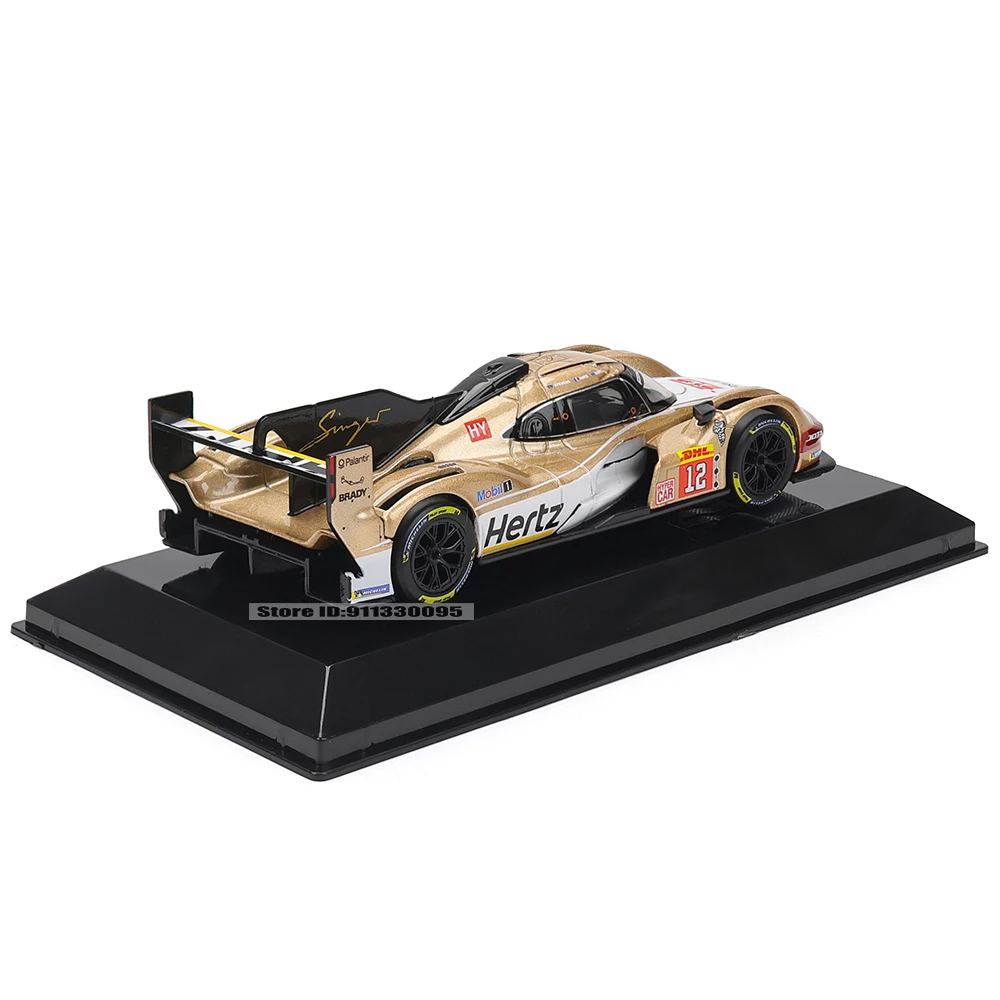 Bburago 1:43 2024 Porsche 963 24 HEURES DU MANS alliage véhicule de luxe moulé sous pression tirer voitures modèle jouet Collection cadeau
