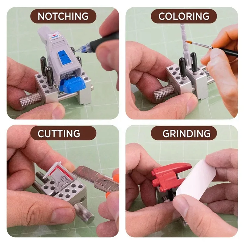 

A45F-DIY Craft Multi-Purpose Jig Adjustable Vise Jig For Model Building And Bench Model Building Hobby Tools