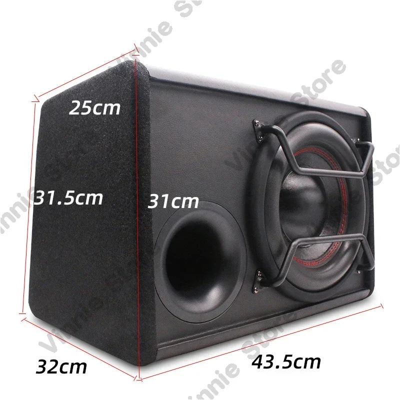 Car subwoofer 1500W active high-power super heavy audio modified 10-inch car subwoofer K-M101APR 20Hz-250Hz