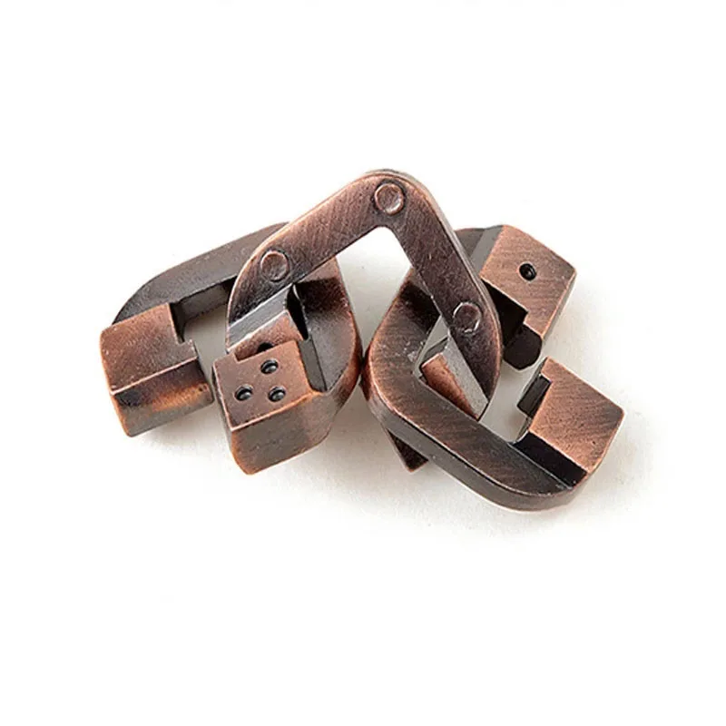 

IQ Chain Puzzle For Adults Children Brainteasers Quebra Cabeça Rompecabezas Metal Brother Lock Juegos De Ingeni Y Logica