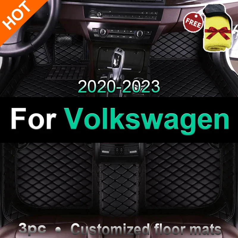 

Custom 3D Car Floor Mats for Volkswagen Vw Phaeton 2007-2016 Jetta 2013-2019 2020-2023 Interior Accessories Artificial Leather