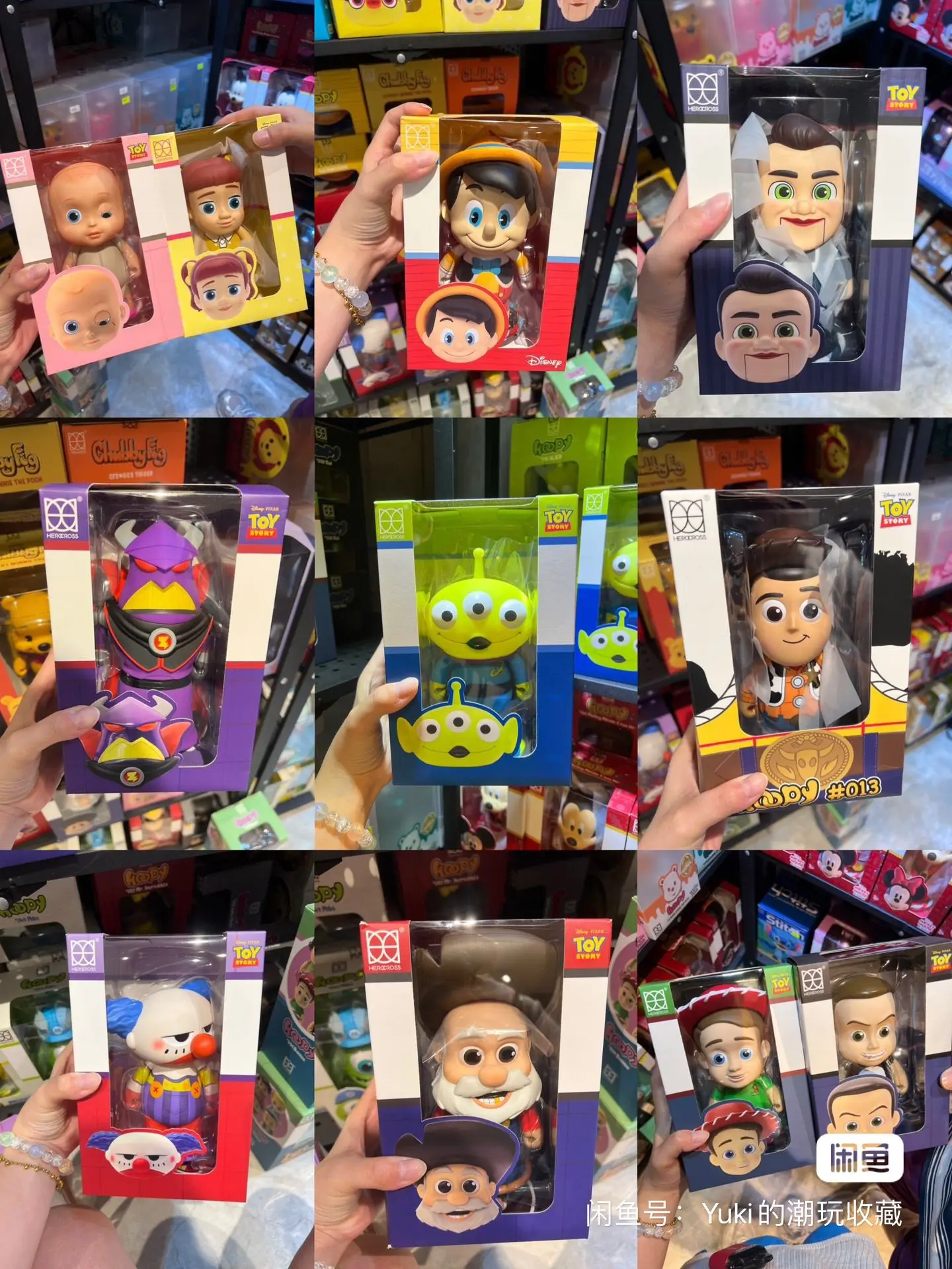 Disney Enuine Toy Story Series Big Baby Andy Puppet Anime Action Figure Model Kids Toy Doll Christmas Birthday Gifts Collection