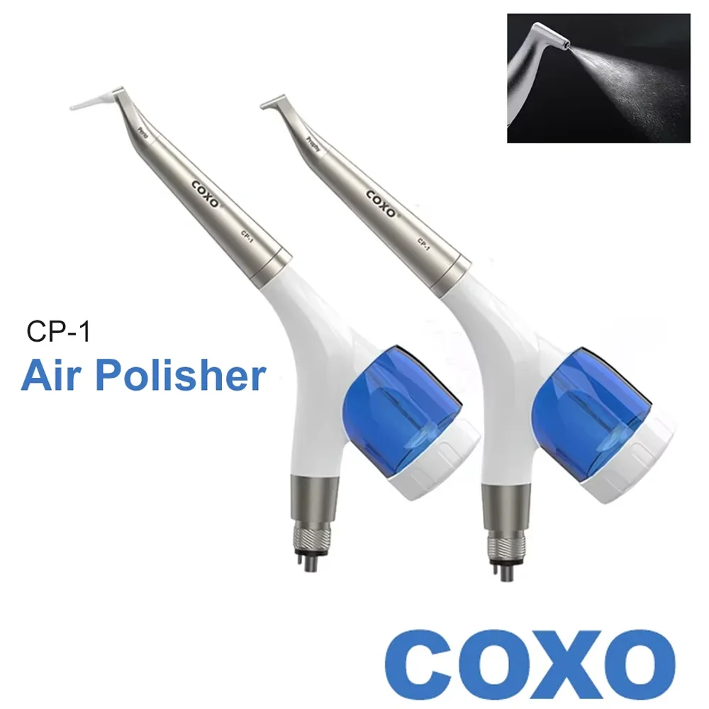 COXO CP-1 Dental Air Polisher Supragingival/Subgingival 2 in 1  Prophy Jet Air Polisher Air Flow Teeth Whitening Polishing Tool