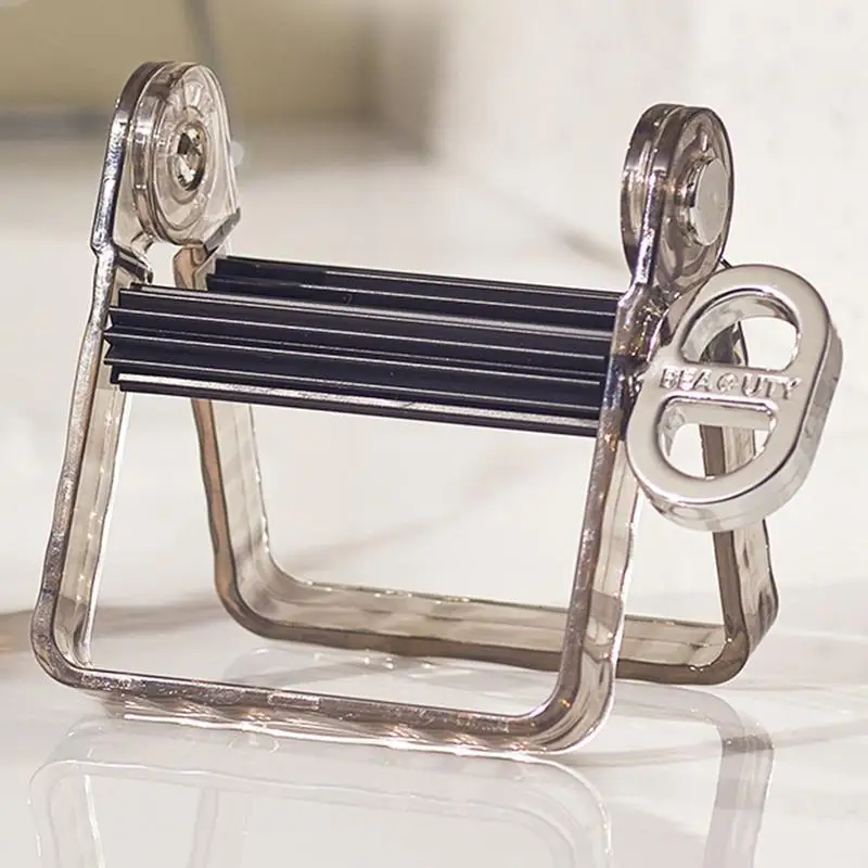 

Toothpaste Squeezer Toothpaste Dispenser Household Rotatable Handle Hand Cream Squeeze Tool Simple Rolling Squeezing Tools