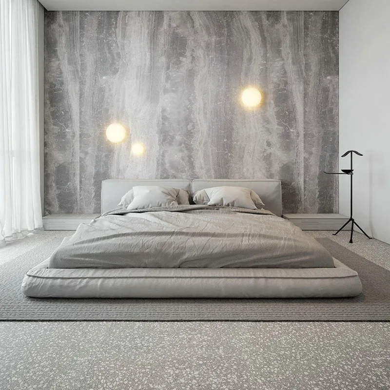 European Designer Bed Modern Fashionable High Quality Minimalist Soft Bed Wedding Organizer Create Cama Casal Home Furniture
