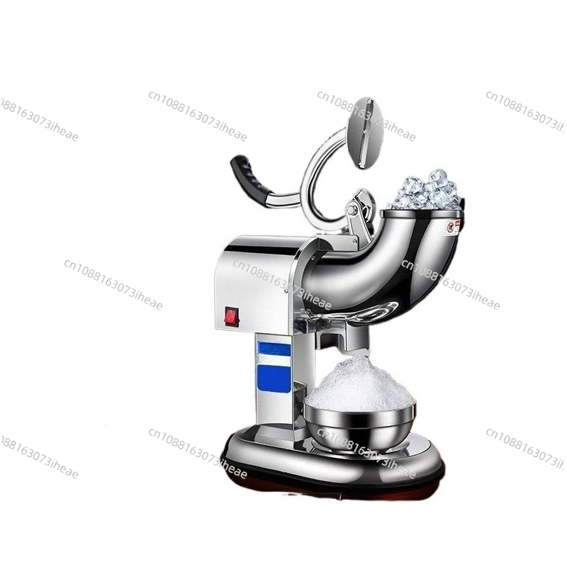 

Electric ice crusher, stainless steel six-knife ice shaver