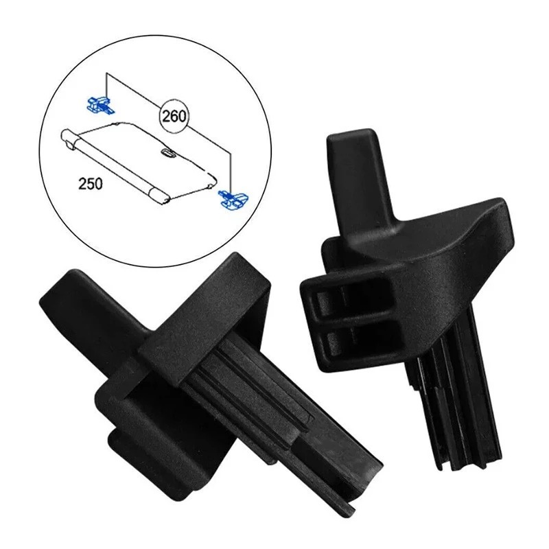 1 Pair ABS Auto Parcel Shelf Clip A1696930284 A16969302849051 Fit For W169 A-CLASSE A150/A160/A170 W245 B-CLASSE B170/B180/B200