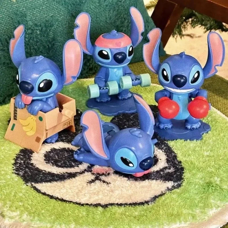 

Genuine 52toys Disney Stitch Galactic Ace Series Blind Box Wind Up Movable Collectible Anime Action Figure Desktop Decor Toys