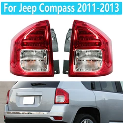 For Jeep Compass 2011 2012 2013 LED Tail light Rear Bumper Light Tail Stop Brake Lamp Turn Signal Warning 5182543AC 5182542AC