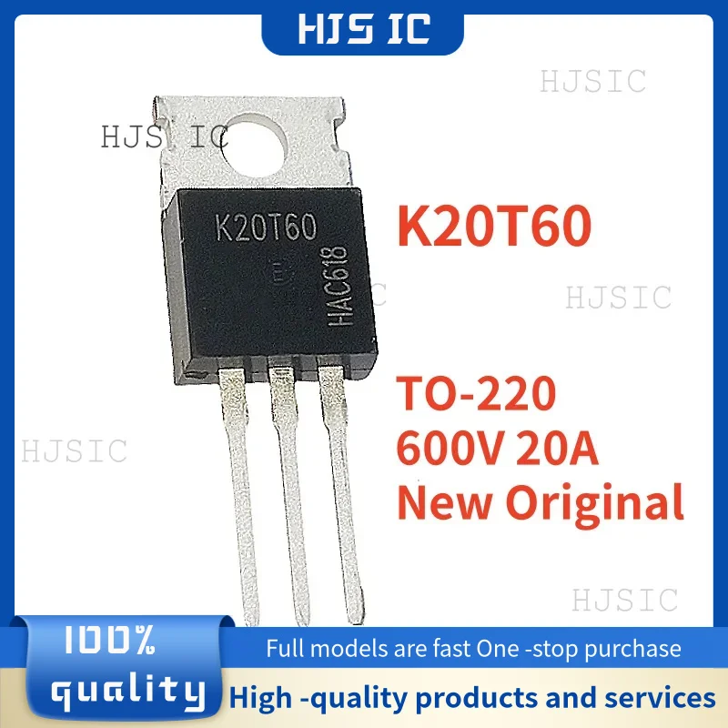10-20-50PCS New Original IKP20N60T K20T60 TO-220 600V 20A Best Quality transistor  In Stock