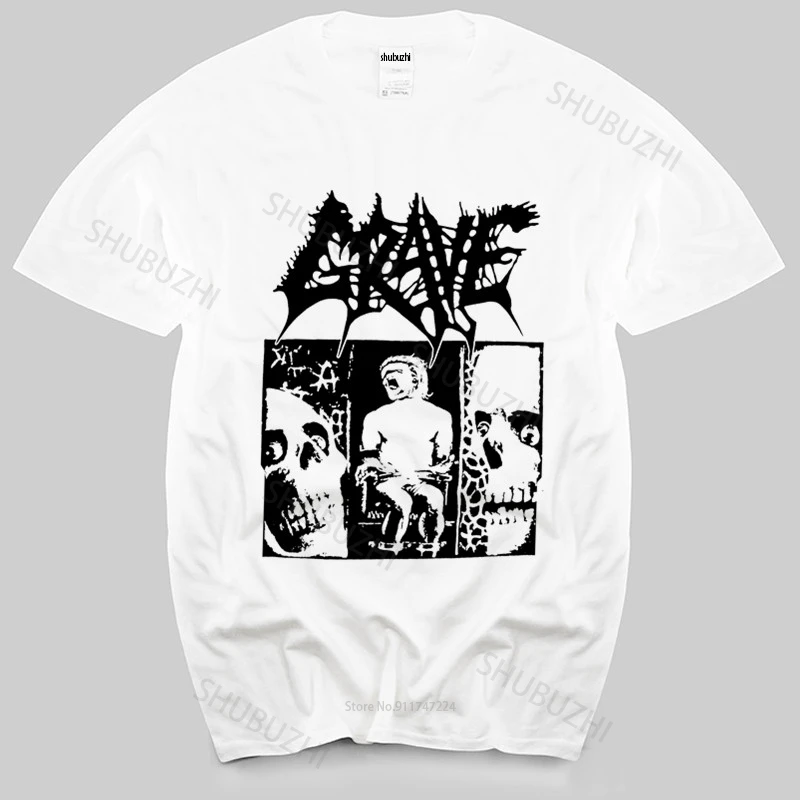 Хлопковая футболка для мужчин, летние футболки, футболки с принтом «потрясающая боль смерти», металлический ремешок, терьерная футболка, модная брендовая футболка, мужские топы