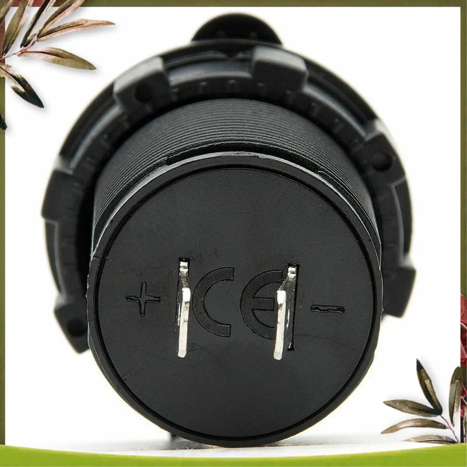 

Portable 12V Dual Usb Car Cigarette Lighter Socket Splitter Charger Plug Adapter Power
