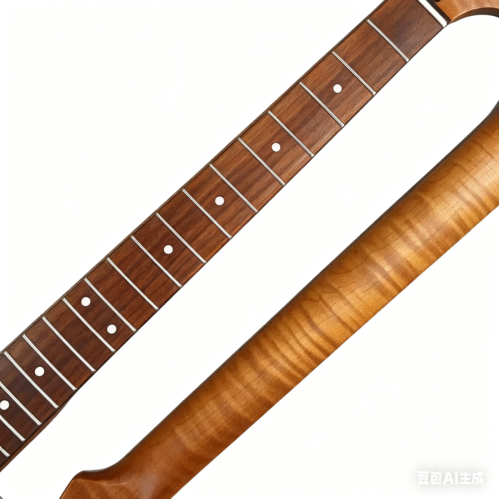 Guitar Neck with Rosewood Fingerboard - Premium Electric Guitar Replacement Part for ST