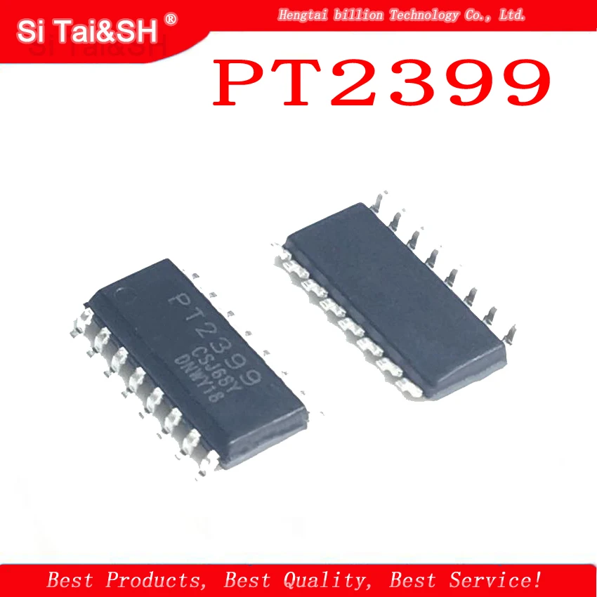 10pcs/lot   CD2399 PT2399 SMD SOP16 audio digital reverb processing IC integrated circuit chip PTC new original