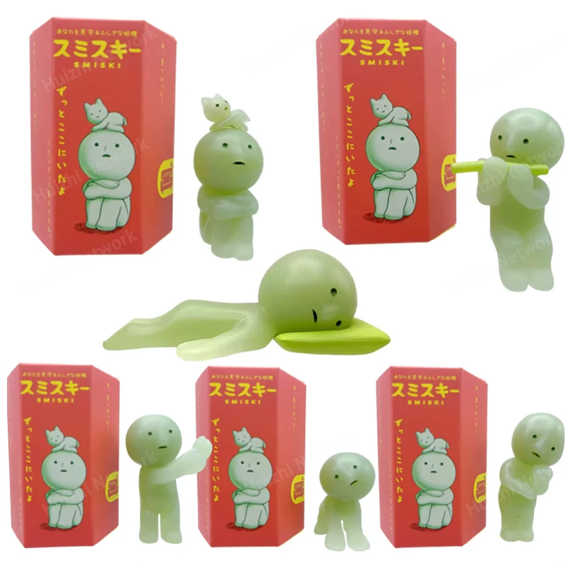 

Hot Sales Smiski Hippers Sonny Angel hippers toilet bath living Party Series Recorative Mini Figure Doll Blind Box Christma Toys