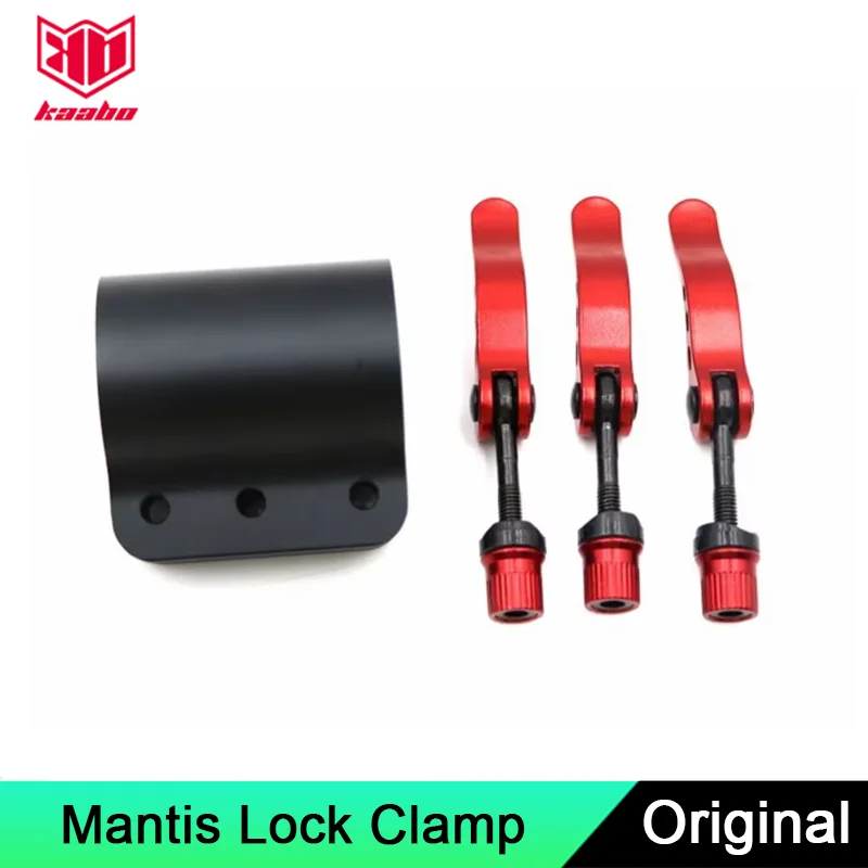 Original Kaabo Mantis 8/10 3 Holes Reinforced Locking Clamp Clip Lock Pole Strengthen Stable Extended Lock Clamp Hook Parts