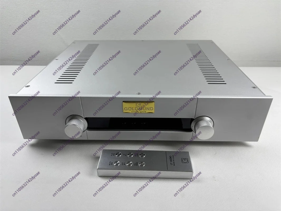 High-end T2500 Fully Balanced Remote Control HiFi Electronic Tube Preamplifier E88CC*2+ECC82*2,Signal noise ratio: 115dB