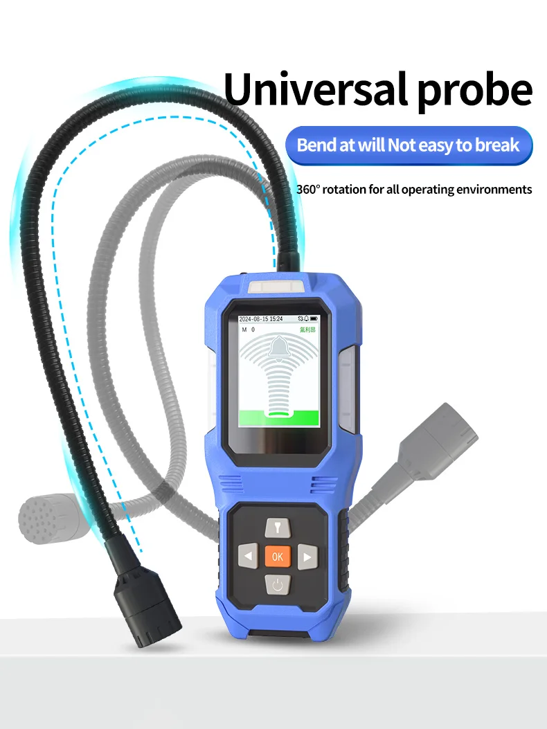 Aikesi FLA-BDT20 Detector de vazamento de refrigerante Freon Detector de vazamento R454B R454b Analisadores de gás refrigerante