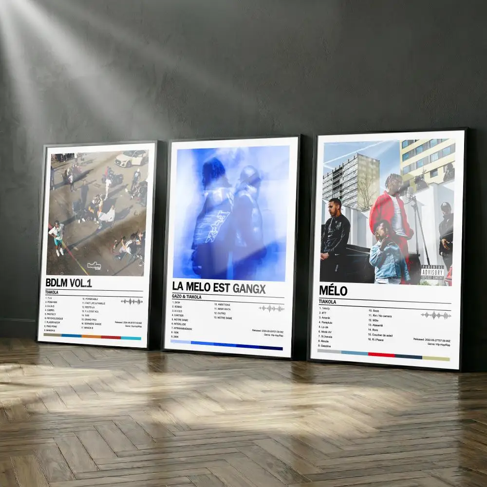Tiakola Poster-Album-Set, modernes Cover, Wandkunst für Zimmer, Leinwandgemälde, Kunstdruck, Heimwanddekoration, Bild, Geschenk