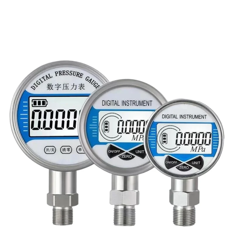 High-precision digital pressure gauge, electronic digital precision 0.4-level vacuum negative pressure gauge, water pressure