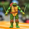 2025年新作 ネカ TMNT バック・トゥ・ニューヨーク アニメ フィギュア レオ ラファエル ドン マイキー アクションフィギュア 15cm 子供 おもちゃ カスタム 誕生日プレゼント 6