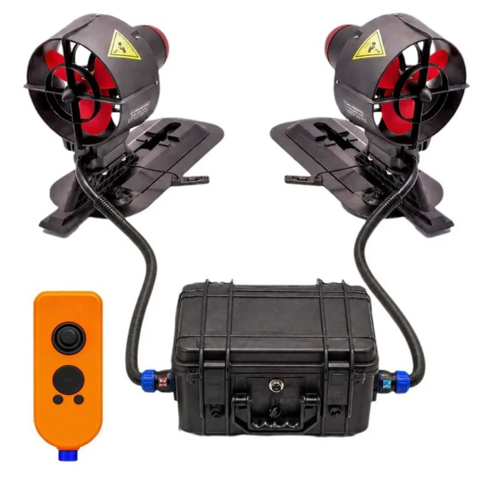U92 Pro Double Hair Set 24V Electric Portable Paddle Board Inflatable Boat Fishing Kayak Underwater Thruster